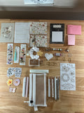 White Floral Bookish Bundle Gift Set